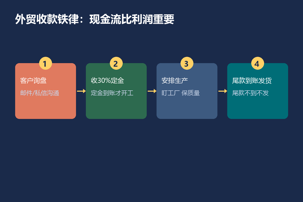 外贸收款铁律流程