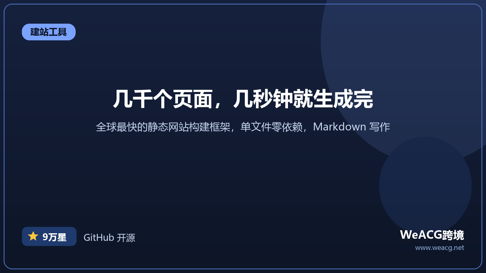 Hugo 静态网站生成器实测：全球最快建站框架