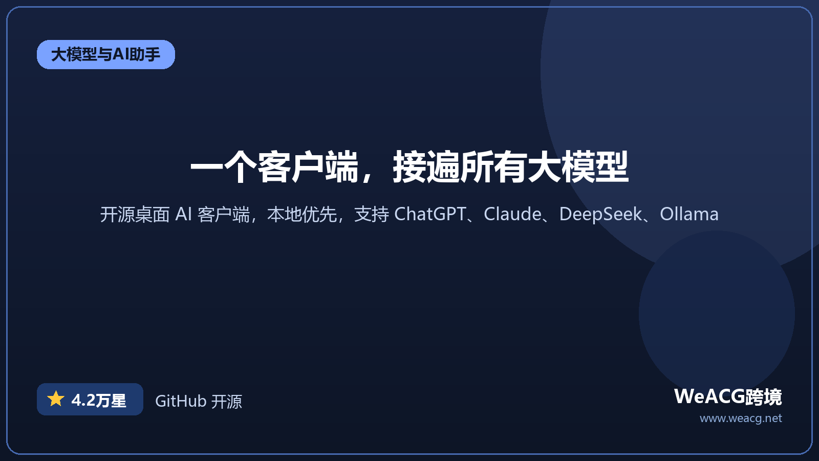 Chatbox 开源 AI 客户端实测：一个界面玩转 DeepSeek、Claude 与本地大模型