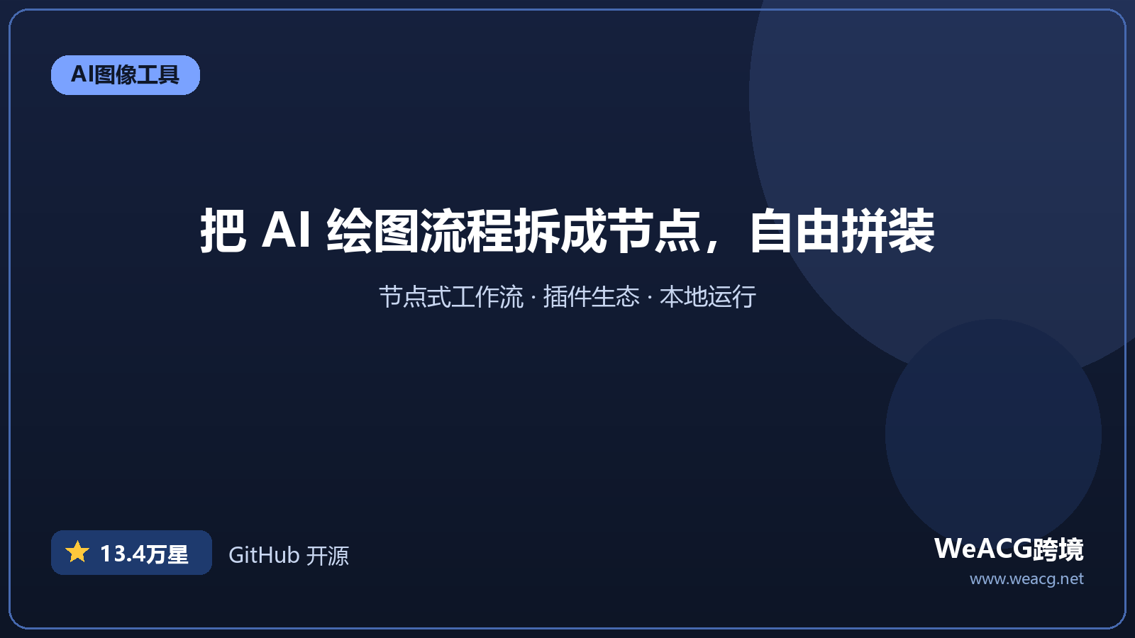 ComfyUI 实测：节点式 AI 绘图工作流，最灵活的本地出图方案