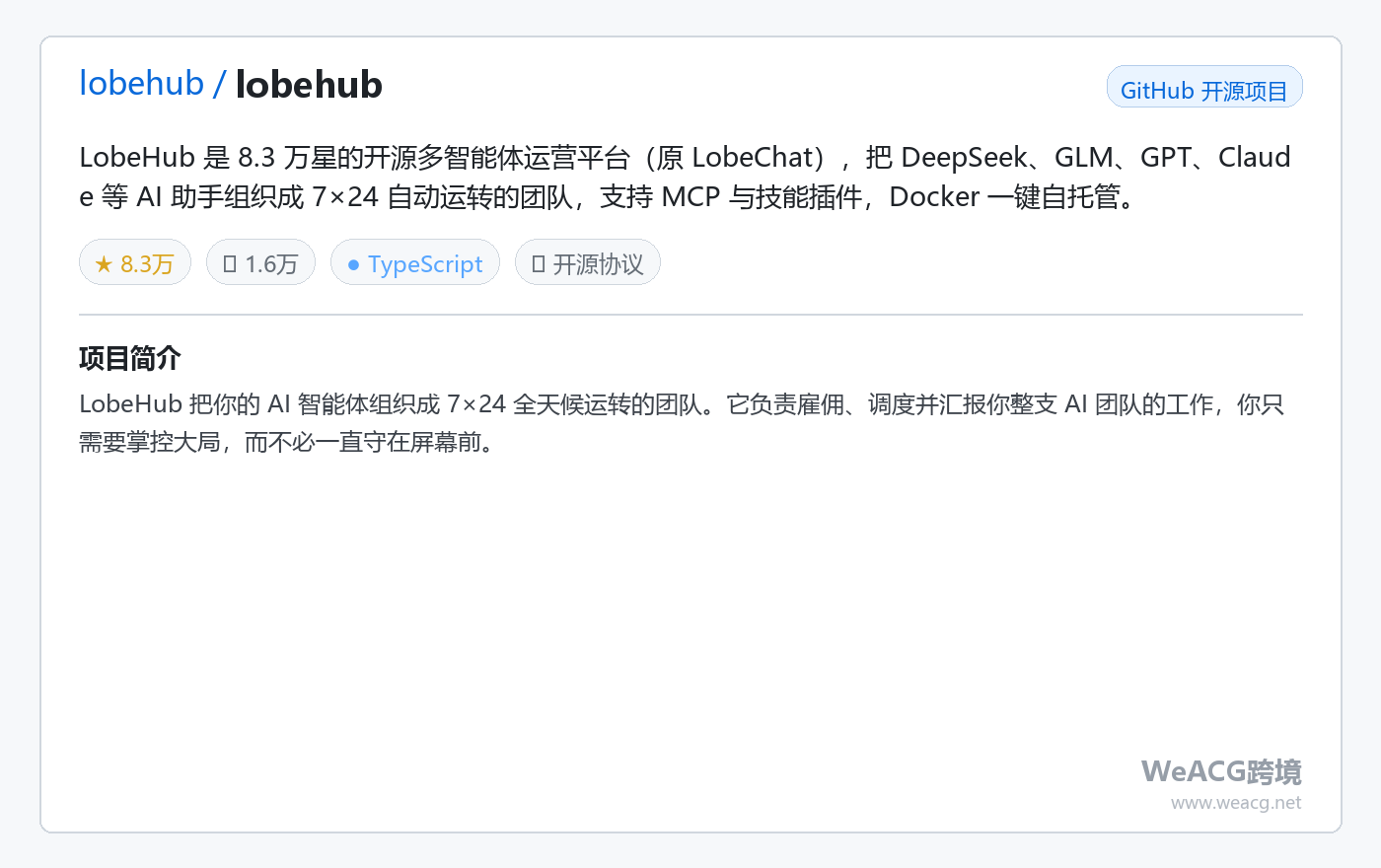 LobeHub 开源多智能体运营平台实测：让 AI 团队 7×24 自动干活