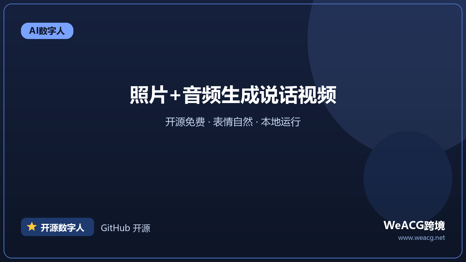 SadTalker：开源的照片说话视频生成