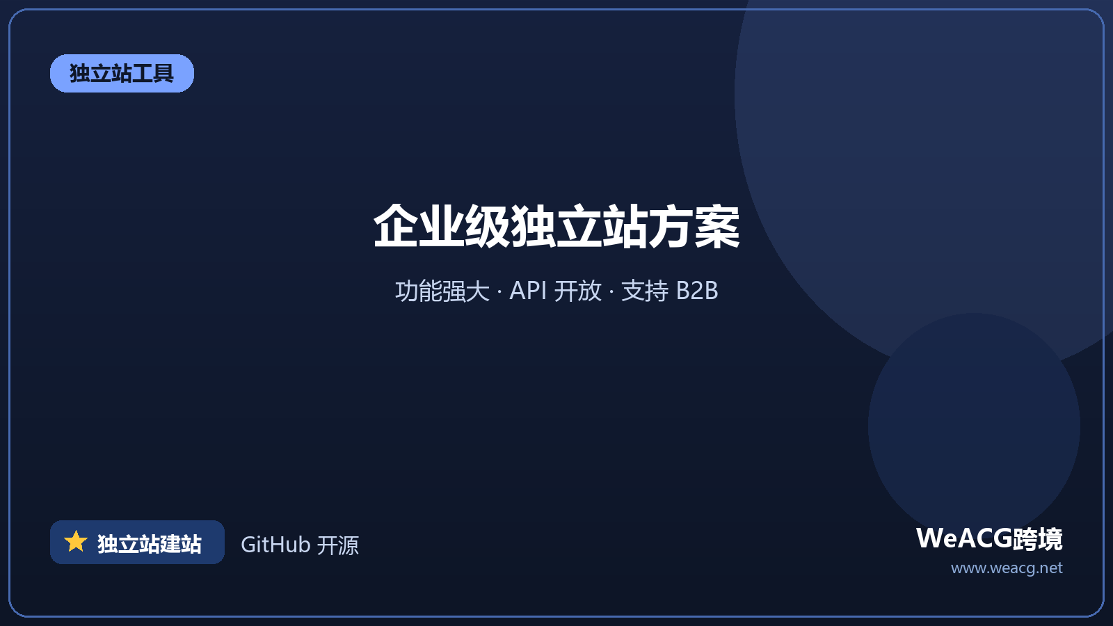 BigCommerce：企业级独立站建站
