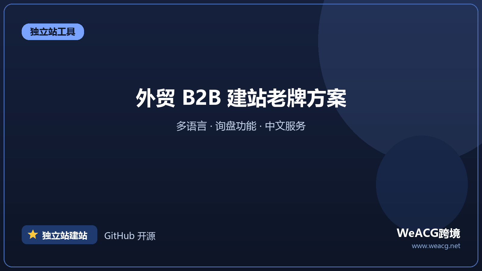 Ueeshop：外贸独立站建站系统