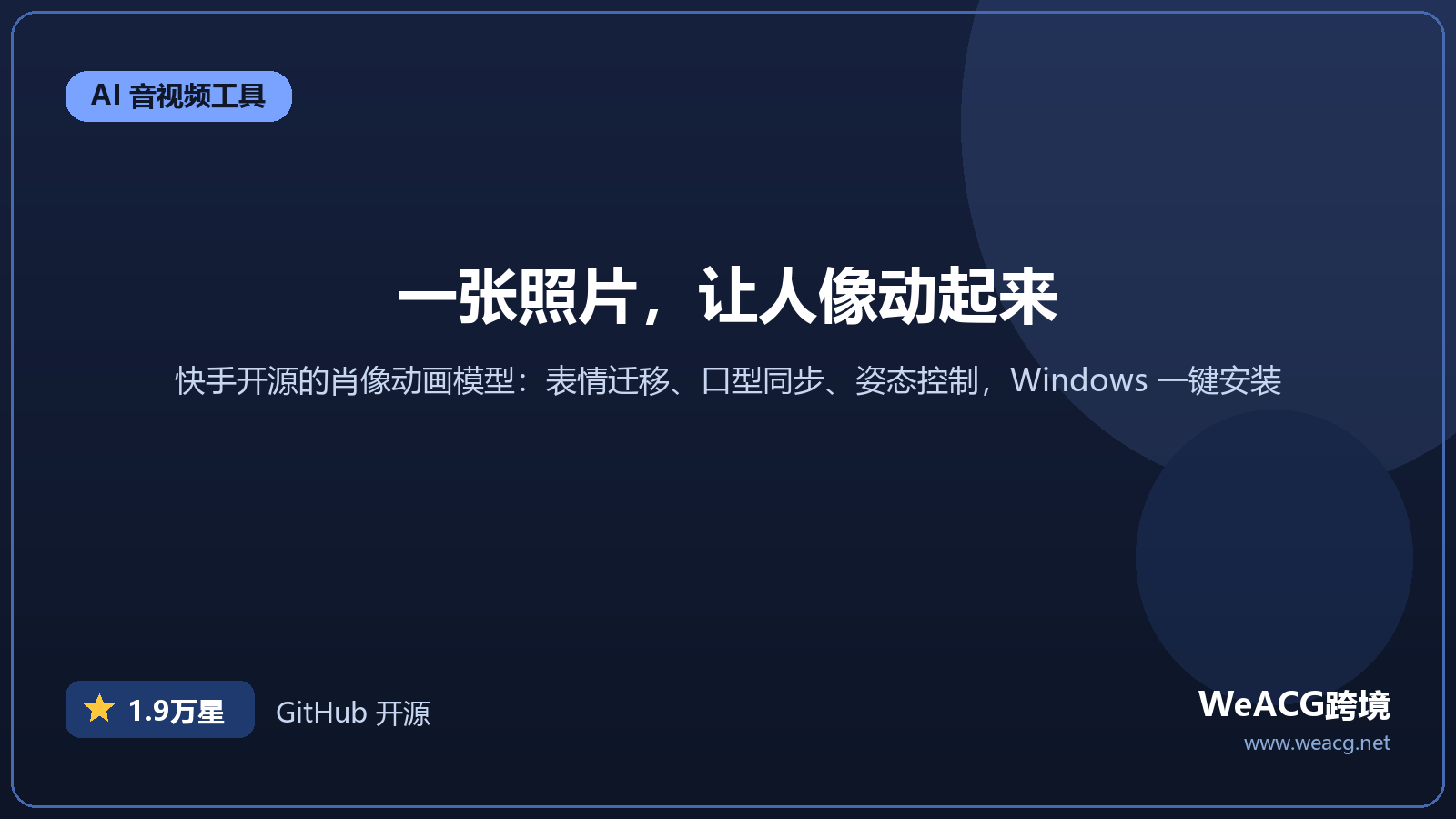LivePortrait 开源肖像动画工具实测：一张照片就能让人像开口说话