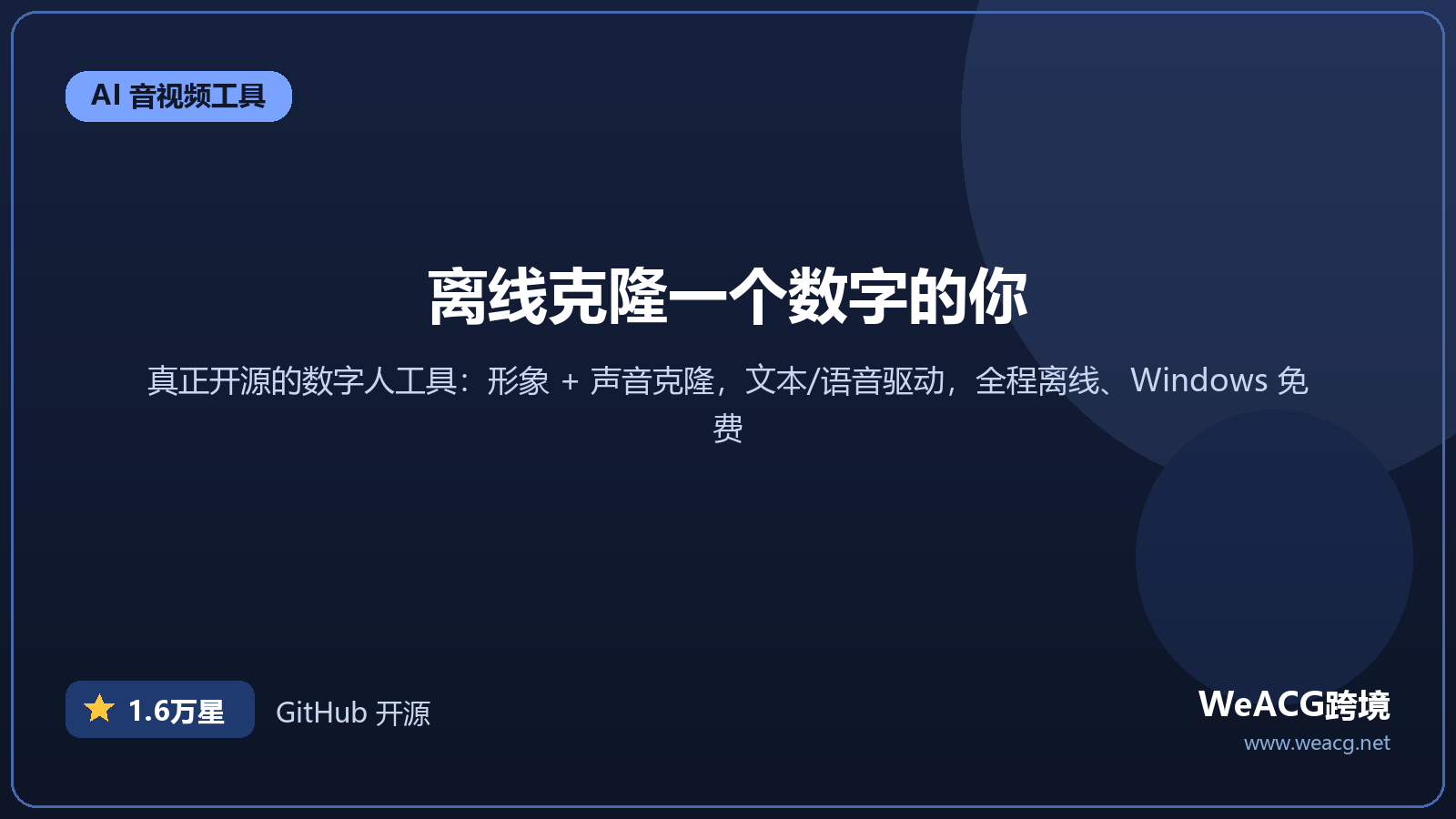 Duix.Avatar 开源数字人工具实测：离线克隆你的形象和声音做视频